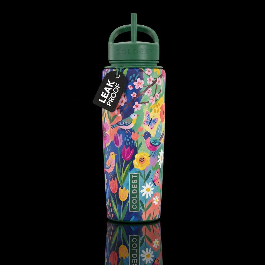 Tina ledbetter style spring water bottle design