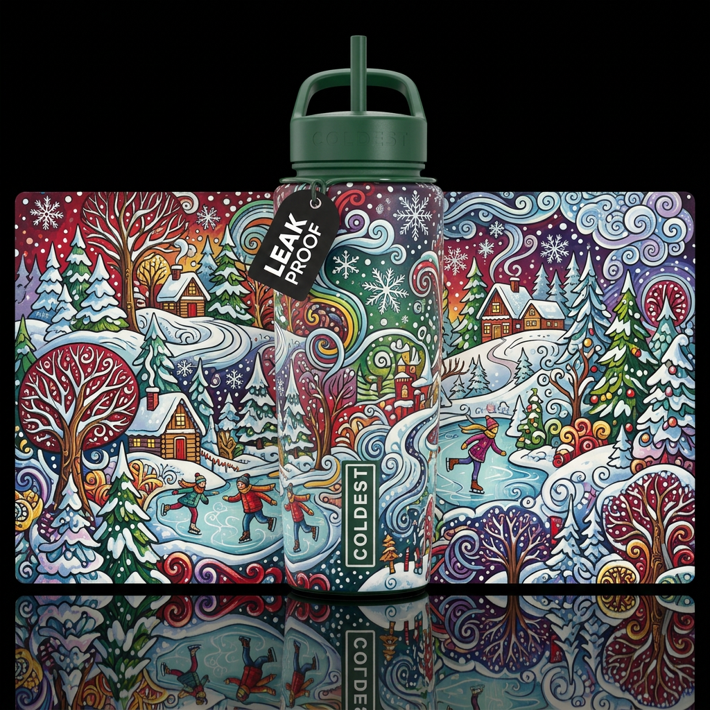 Tina ledbetter style winter water bottle design