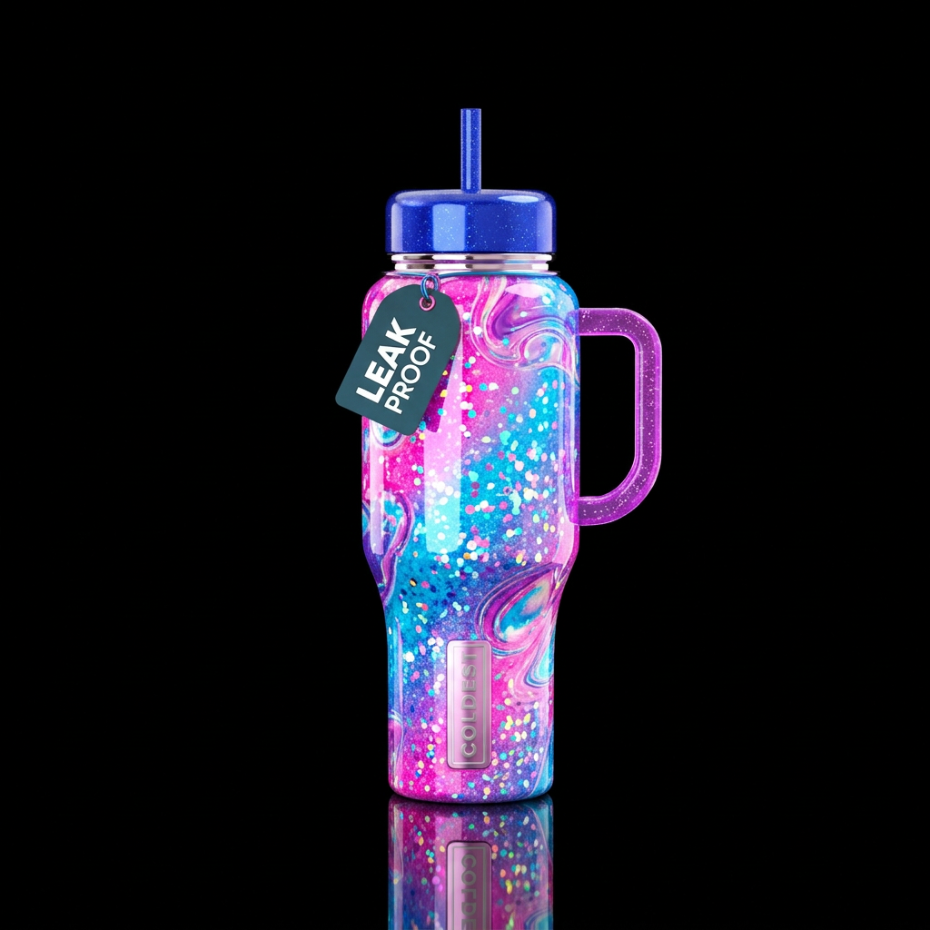 Y2K 4U water bottle design