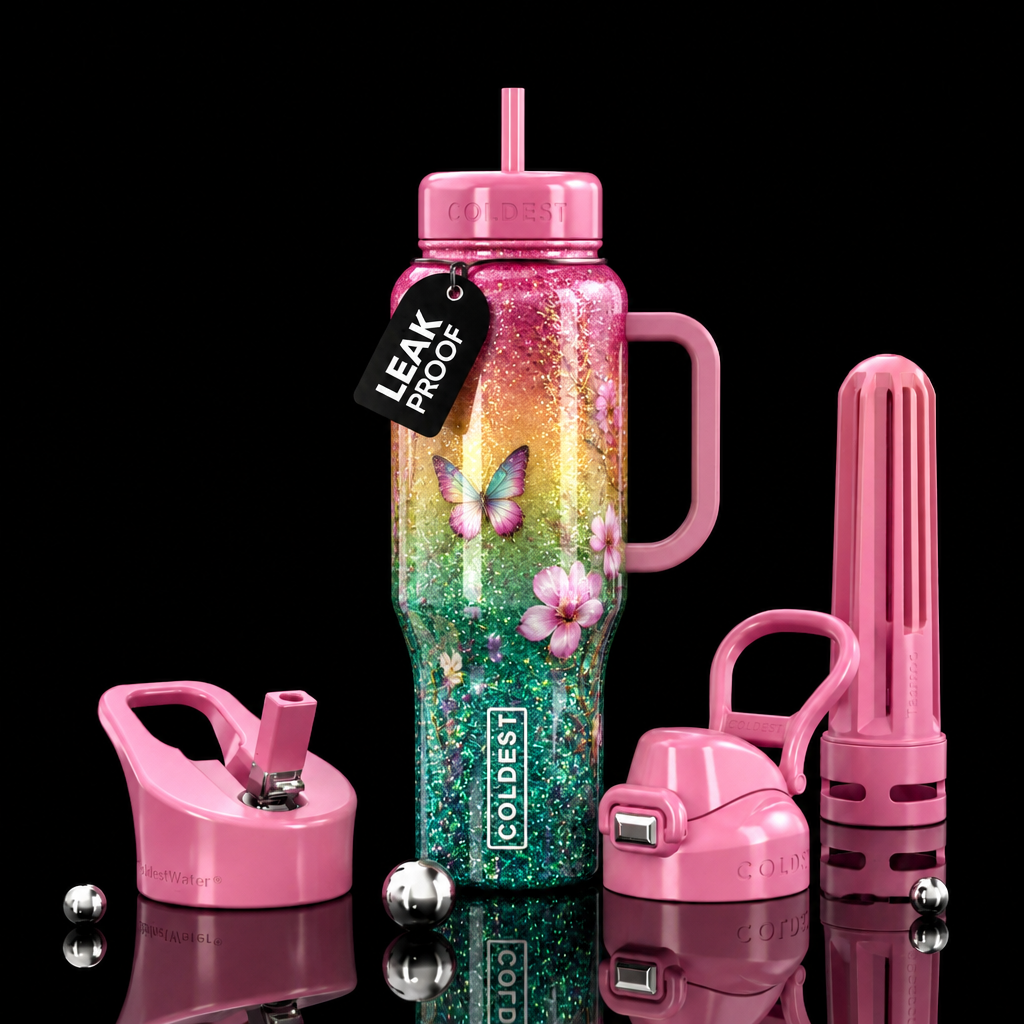 Spring is in the air water bottle design