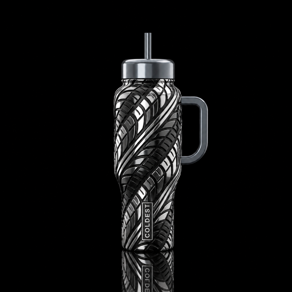 Chrome  dreams water bottle design
