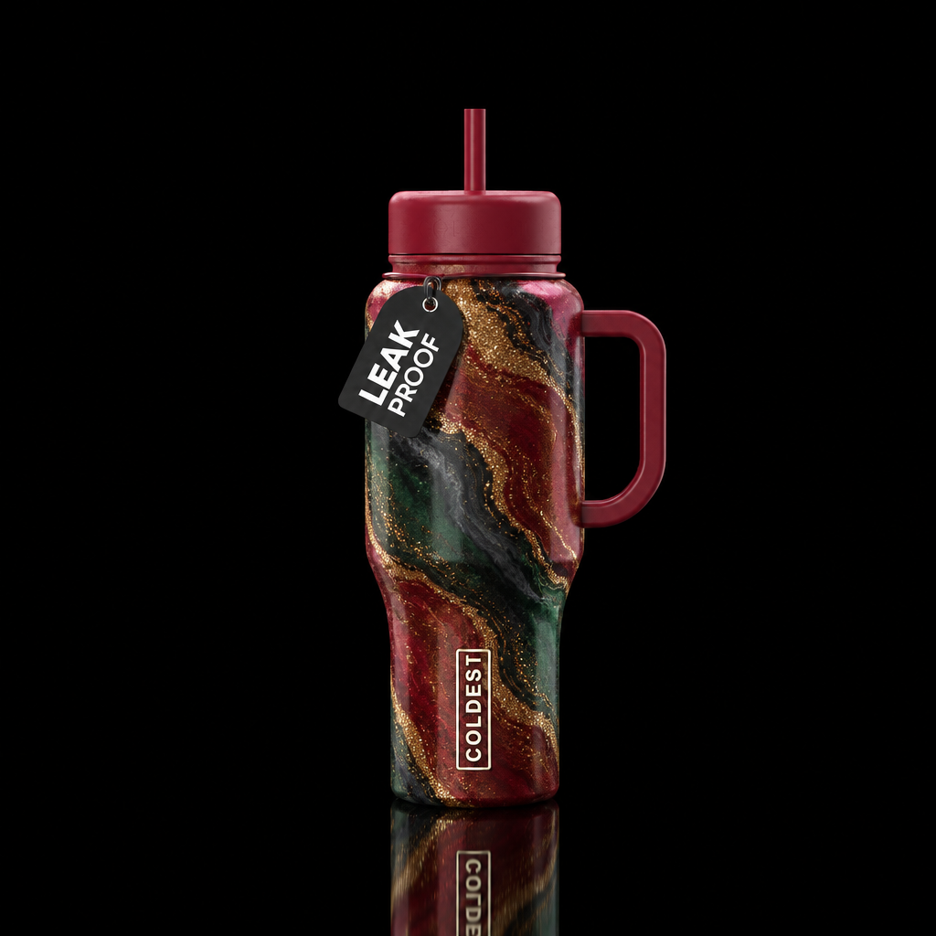 Current mood water bottle design
