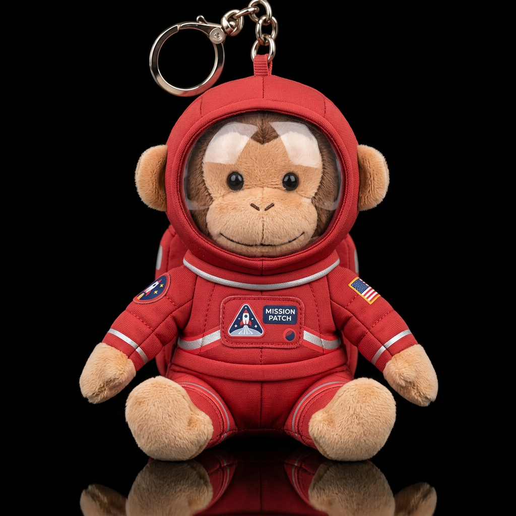 Space Chimp water bottle design