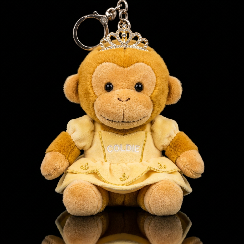 Monkey Princess water bottle design
