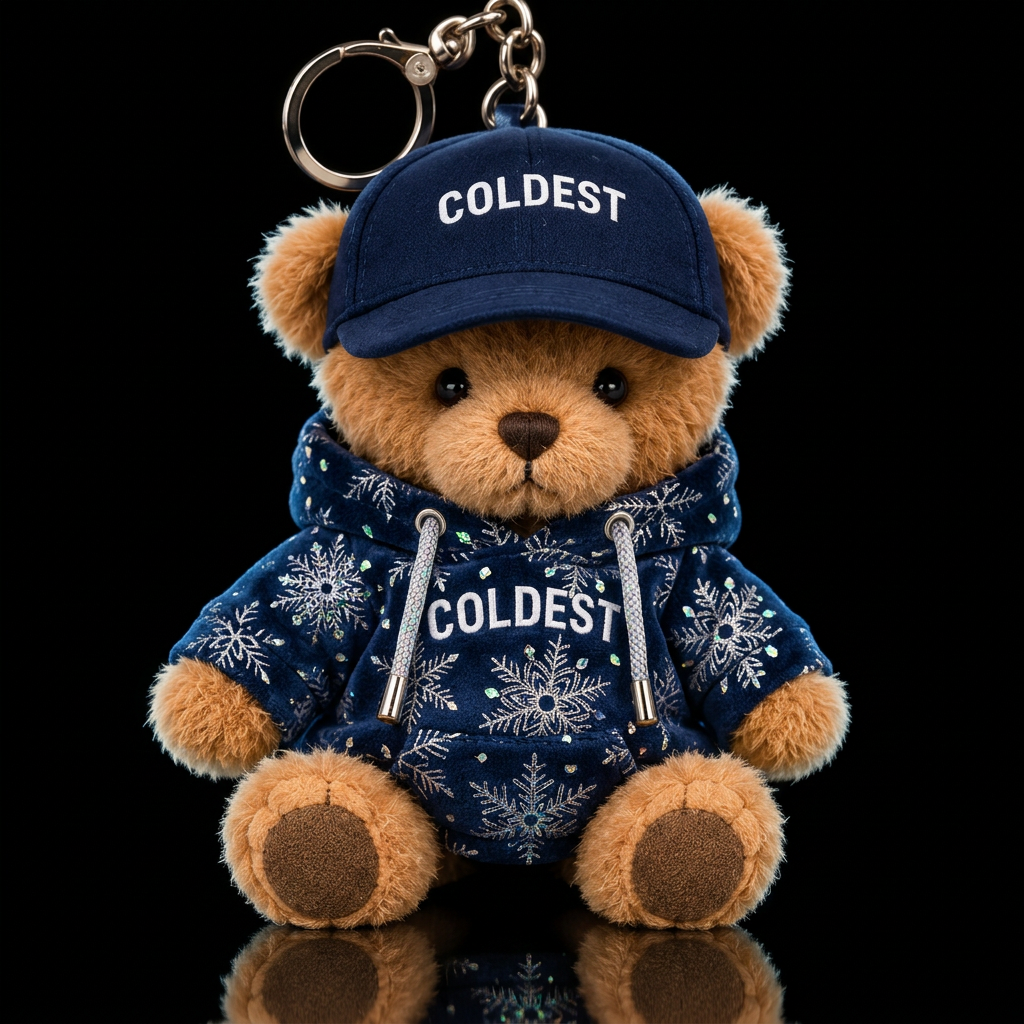 Fuzzy Frozo water bottle design