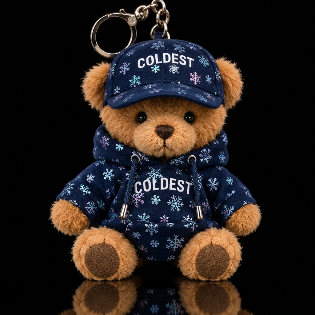 Chilly Bear water bottle design