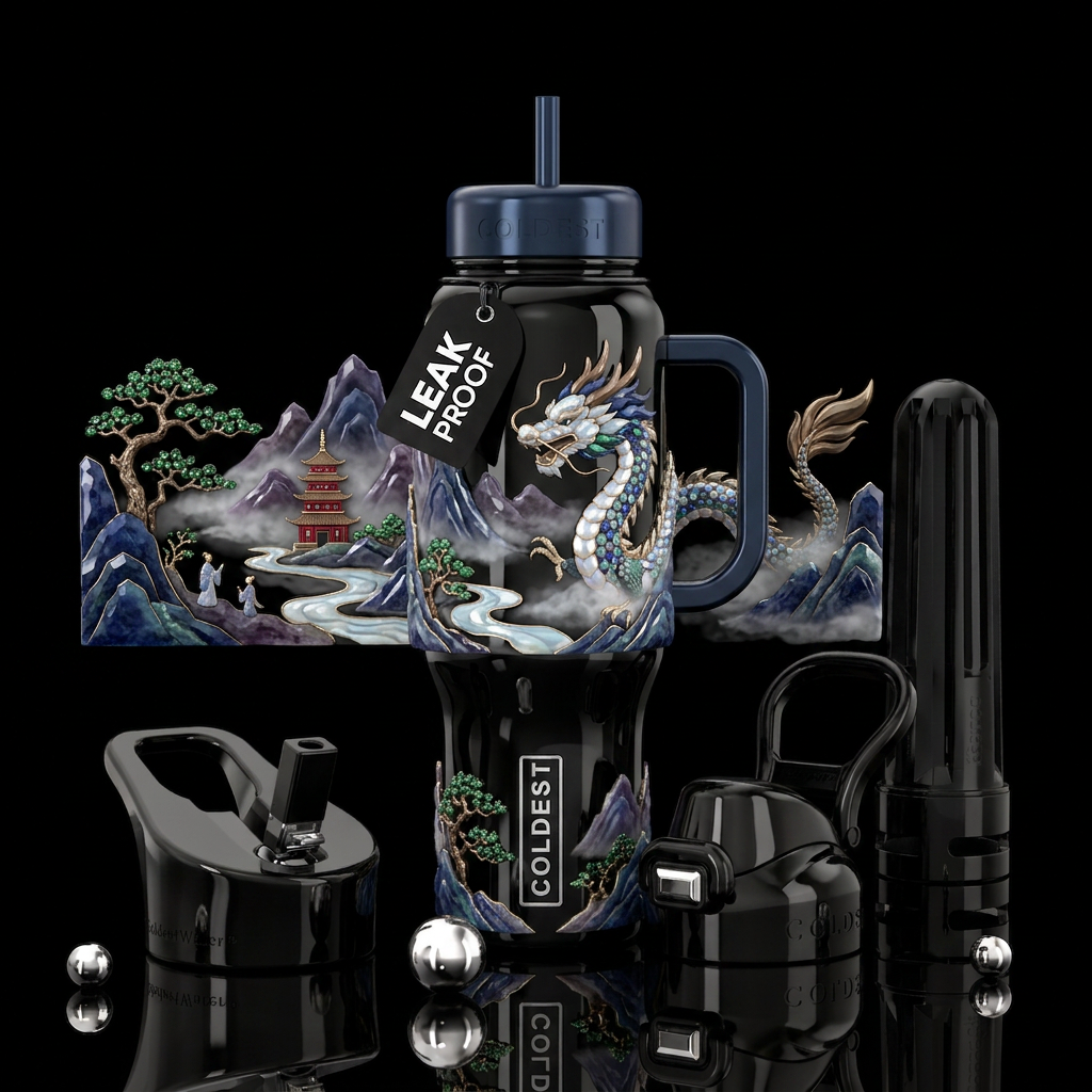 Coldest insulated bottle design inspired by tradit... water bottle design
