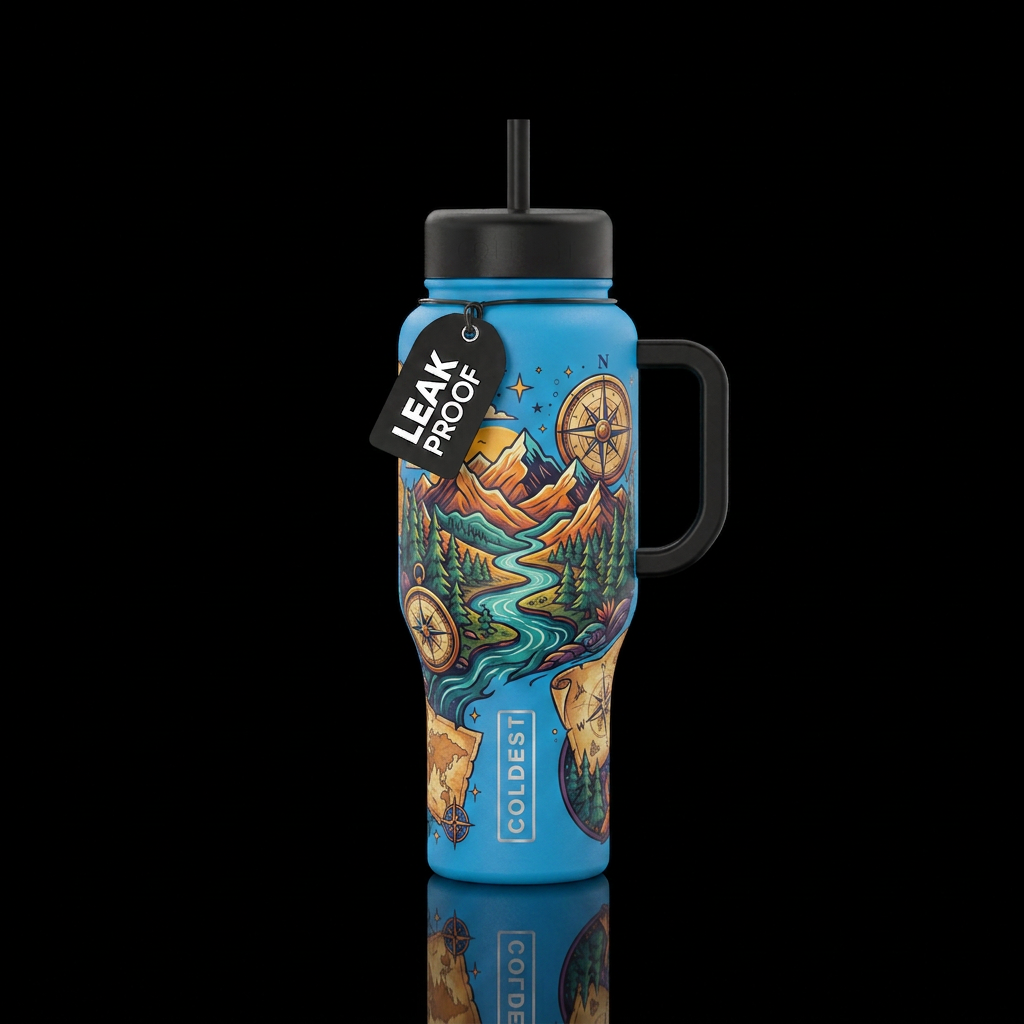Coldie Explorer water bottle design