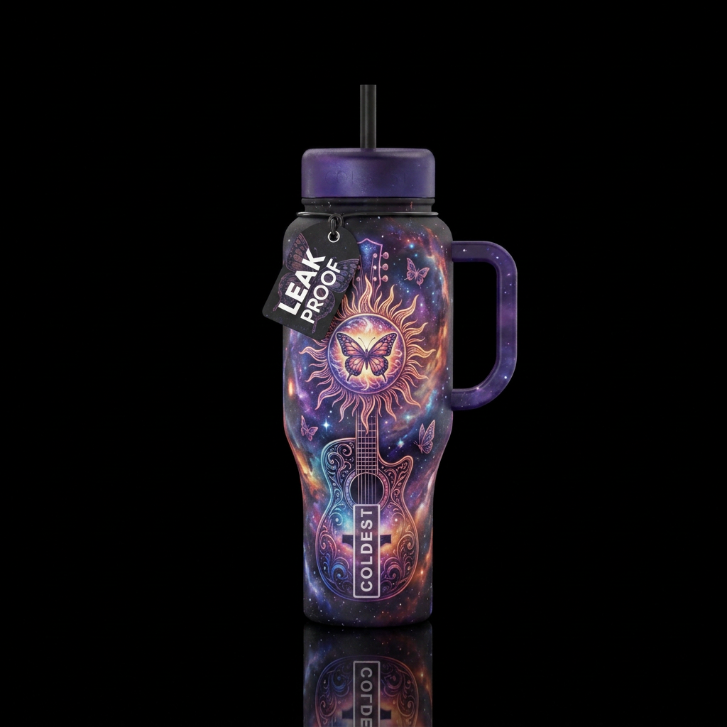 galaxy, solstice, guitar, explosive, inbued, butte... water bottle design