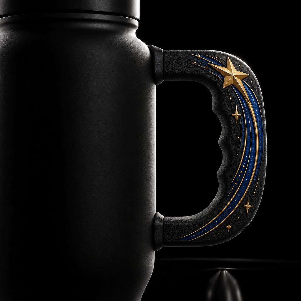 Good Night water bottle design