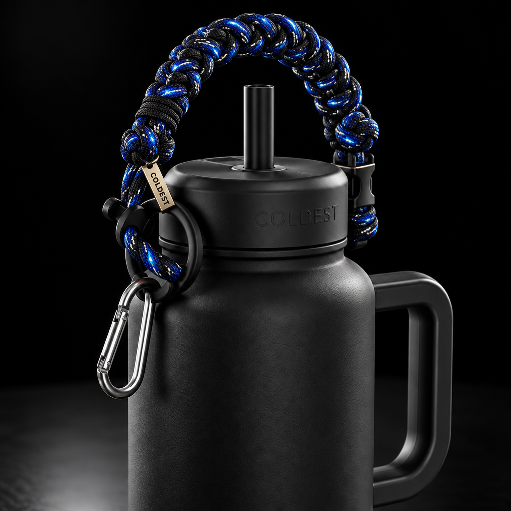 blue opal dream water bottle design