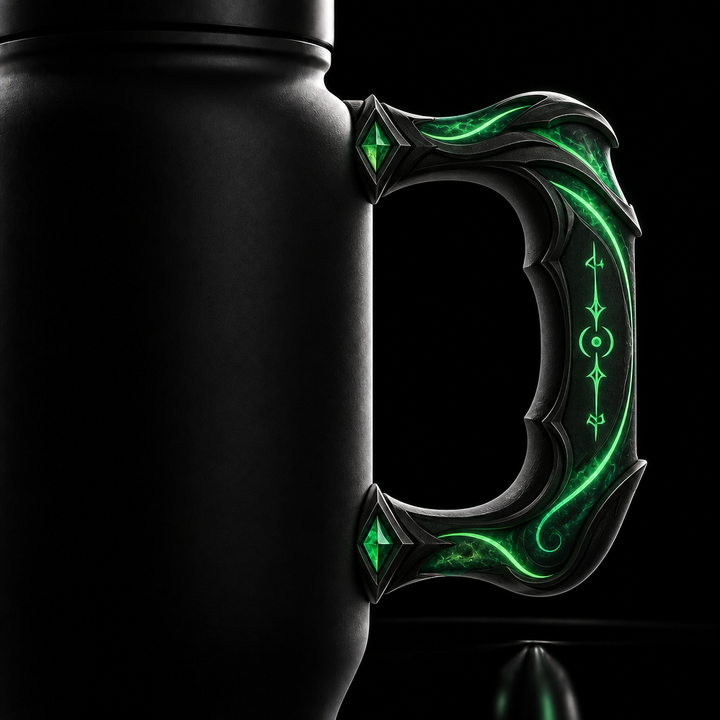 Enchanted water bottle design