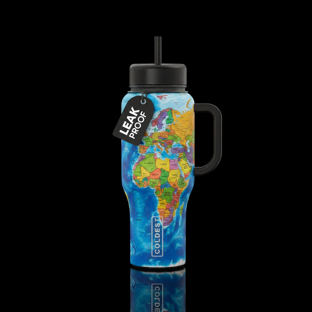 The atlas water bottle design