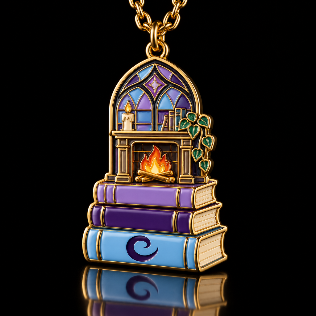Dying to read by the fire water bottle design