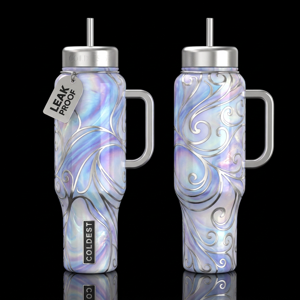 Moon Magic water bottle design