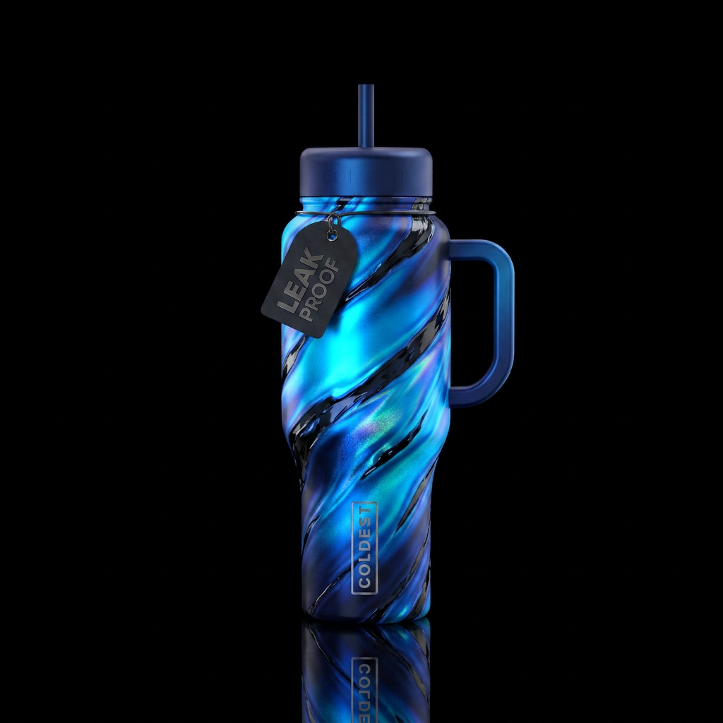 Chill water bottle design