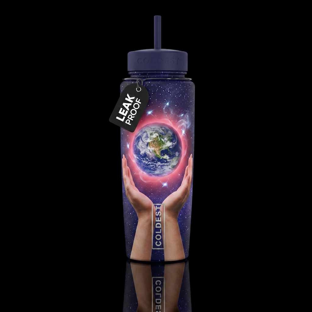 Tom Sawyer water bottle design