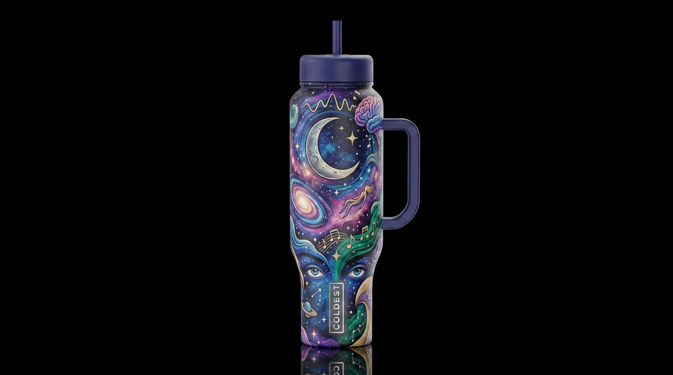 Music That Moves You water bottle design