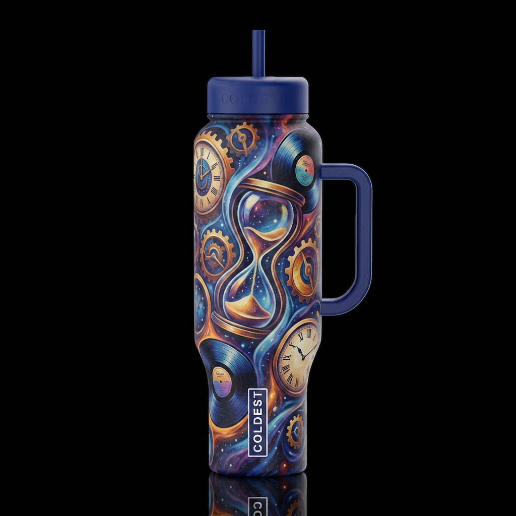 Time After Time water bottle design