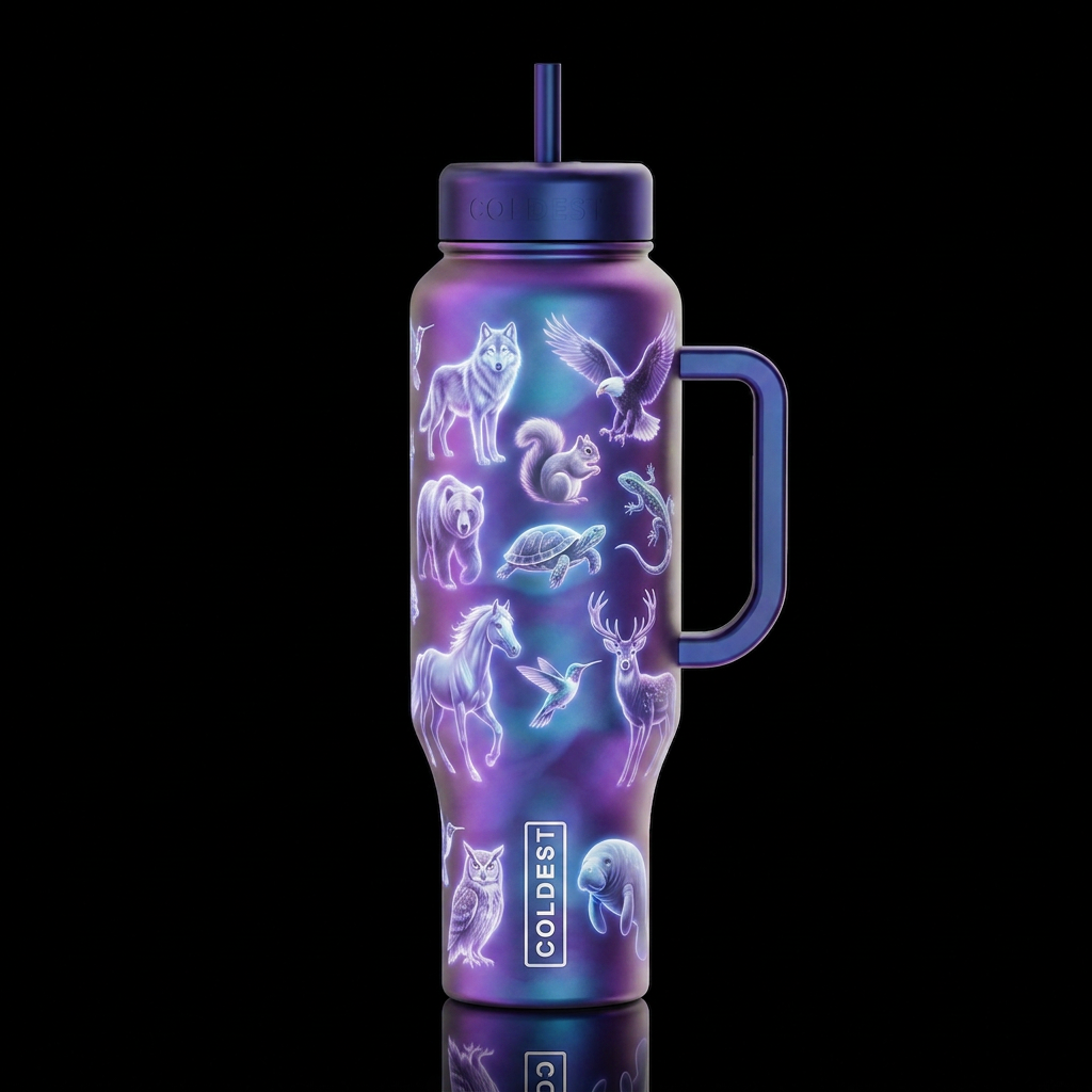 Your Spirit Animal water bottle design