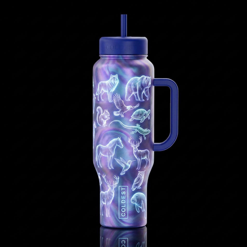 Spirit Animals water bottle design