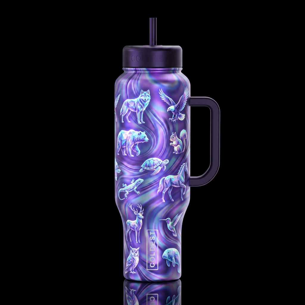 Spirit Animals water bottle design