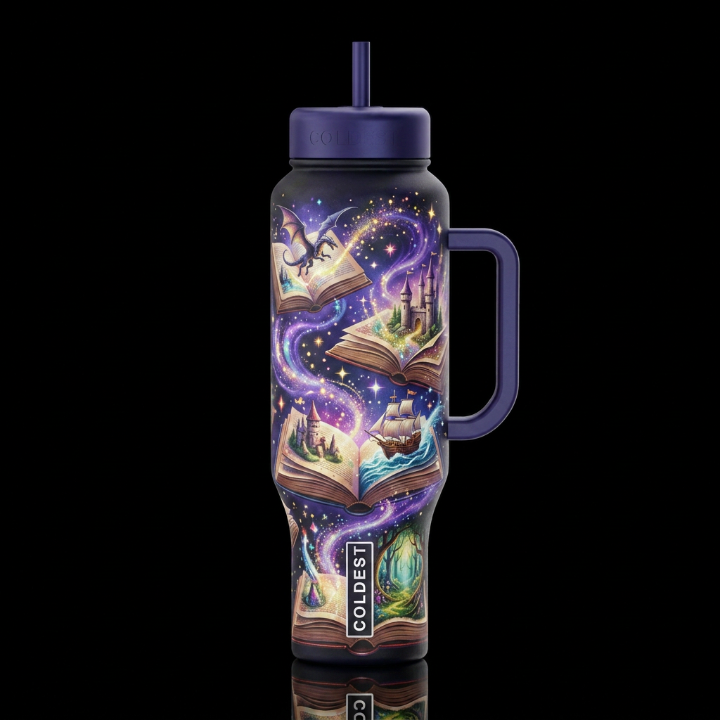 Real Magic -Imagination water bottle design