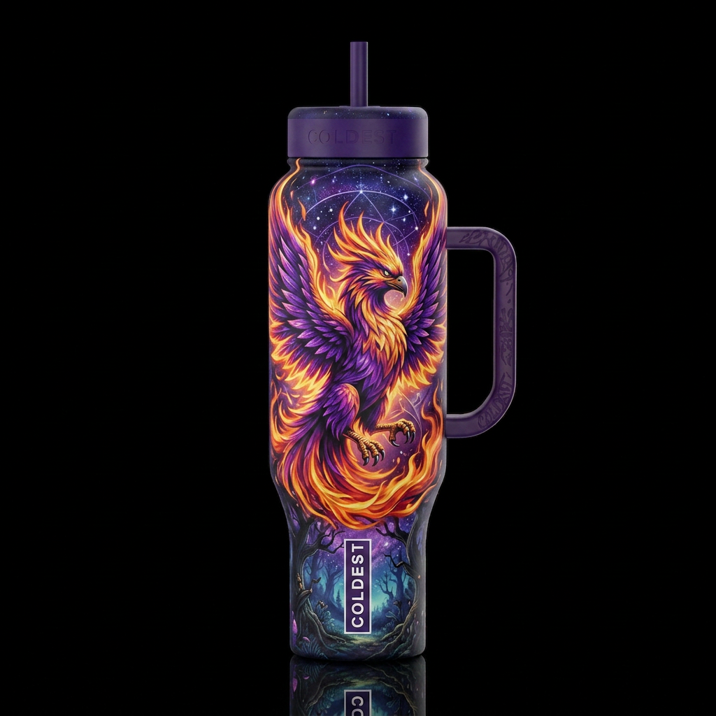 Phoenix water bottle design
