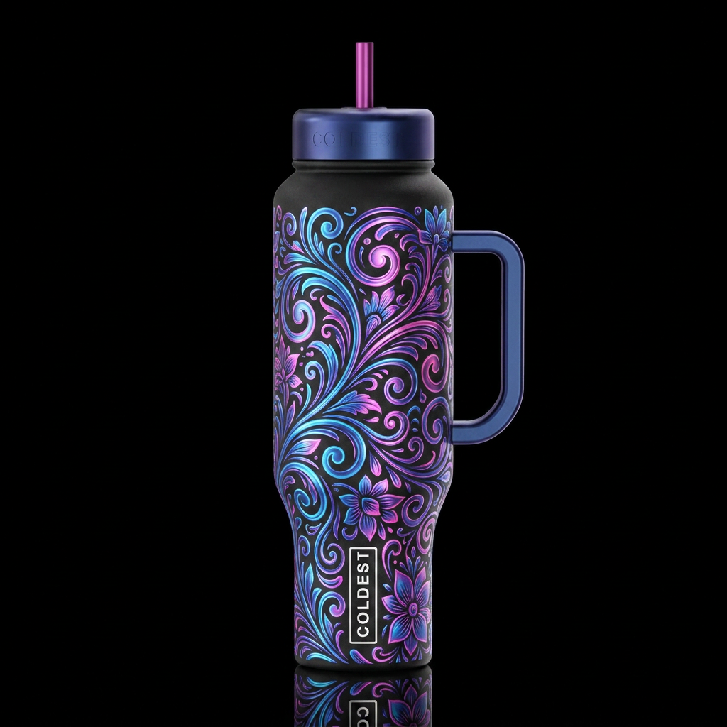 Bashful water bottle design