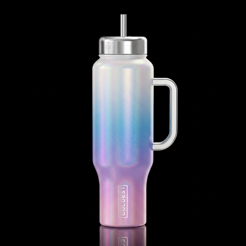 Moonstone water bottle design