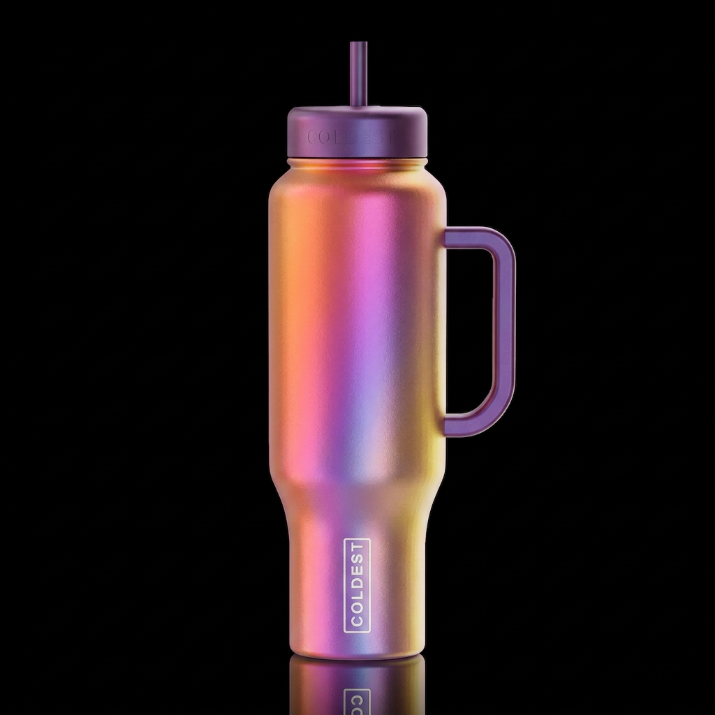 Energetic water bottle design
