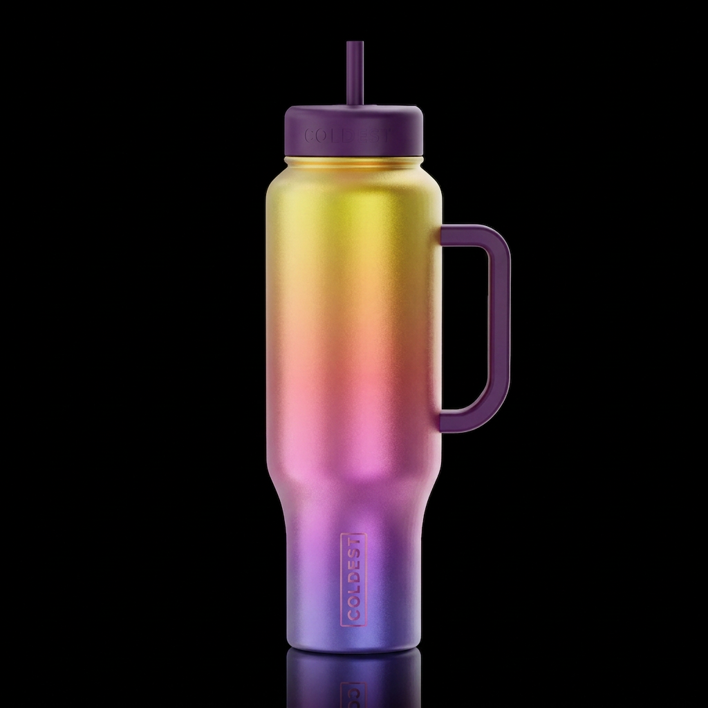 Energized water bottle design