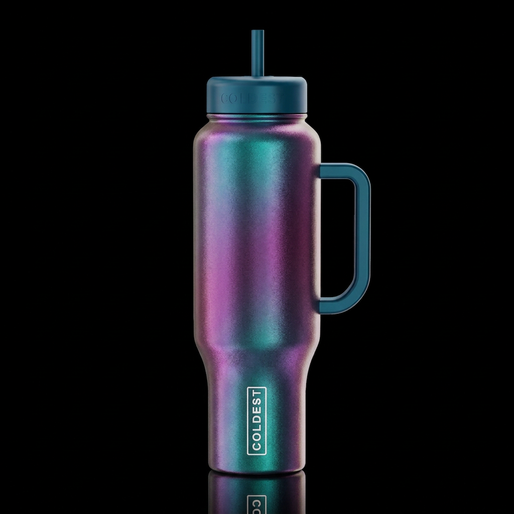 Tranquility water bottle design