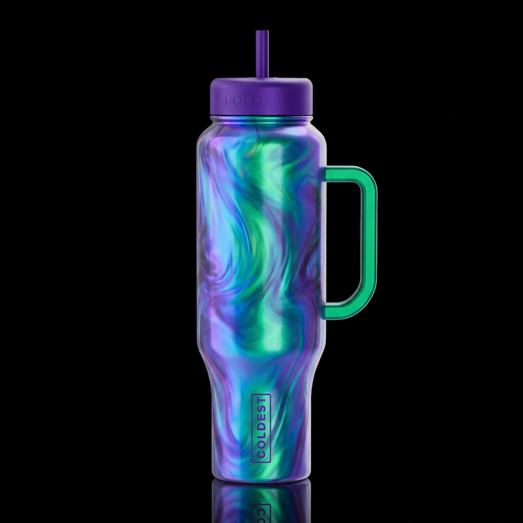 Seductive water bottle design
