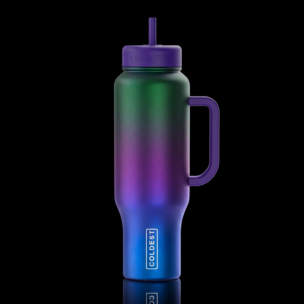 Fruity Hard Candy water bottle design