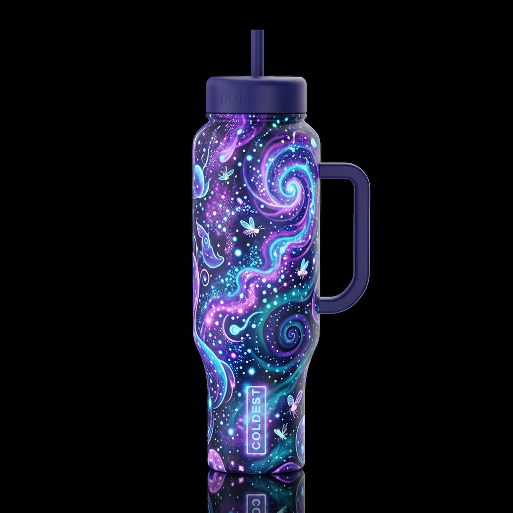 Origin Of Life water bottle design