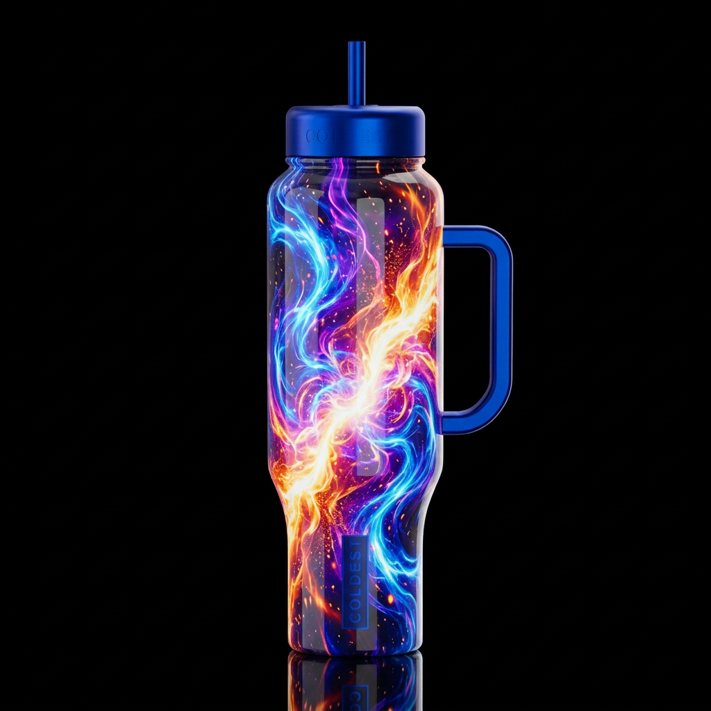 Pure Energy water bottle design
