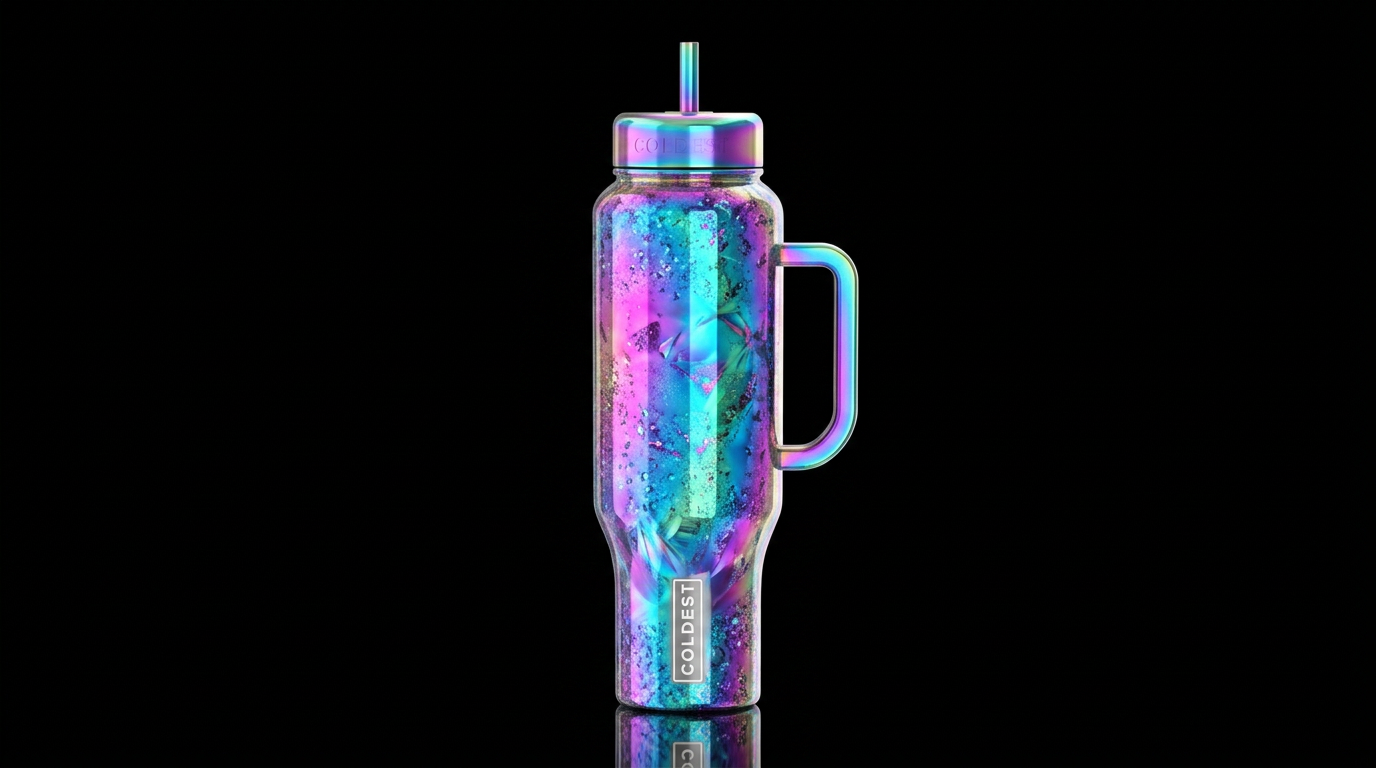 Refreshing water bottle design