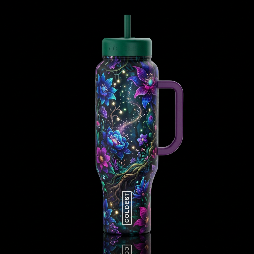Magic In Nature water bottle design