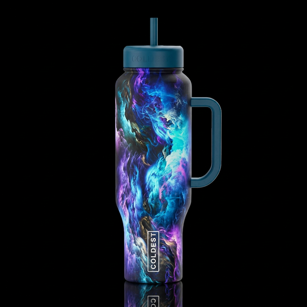 Abyss water bottle design