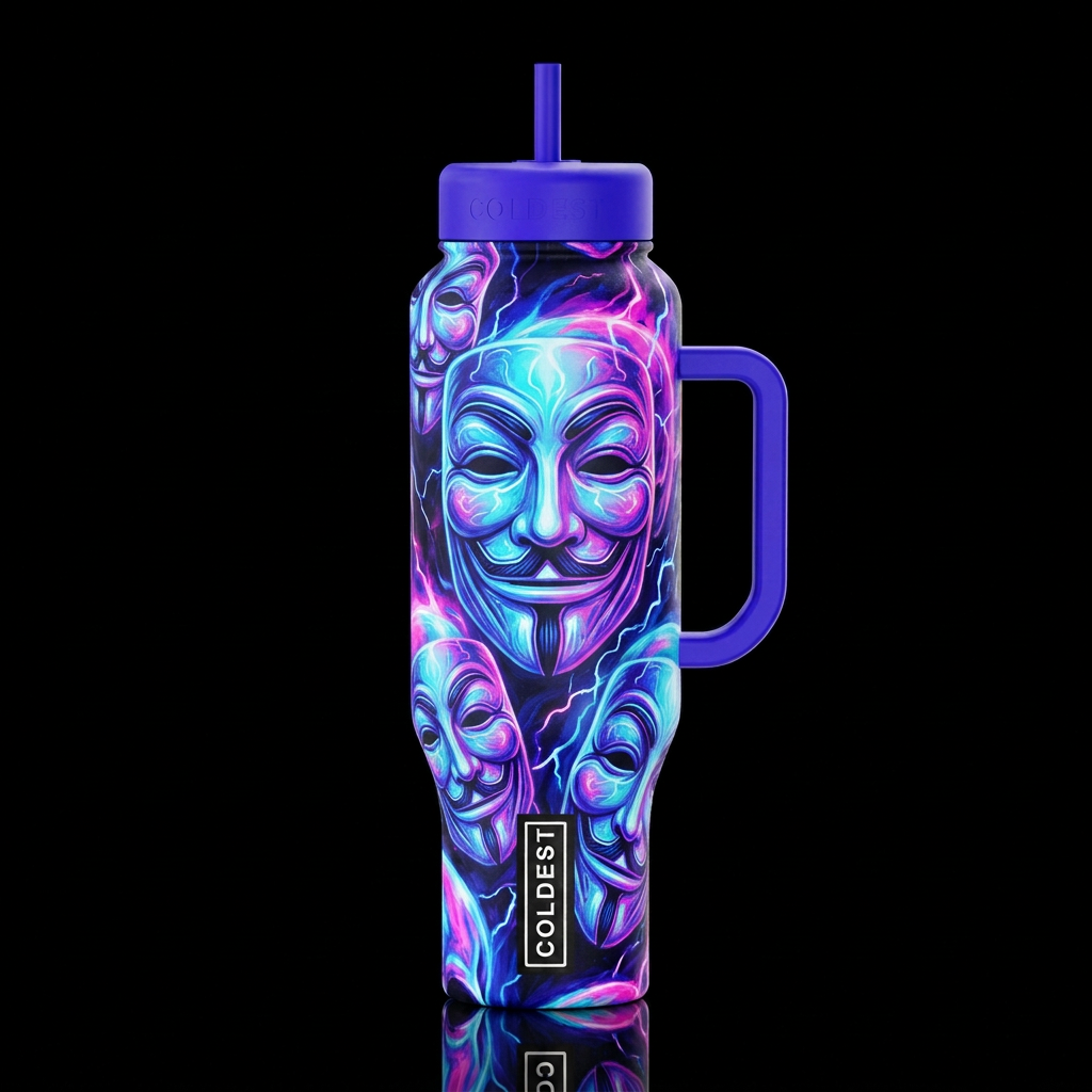 Anonymous water bottle design