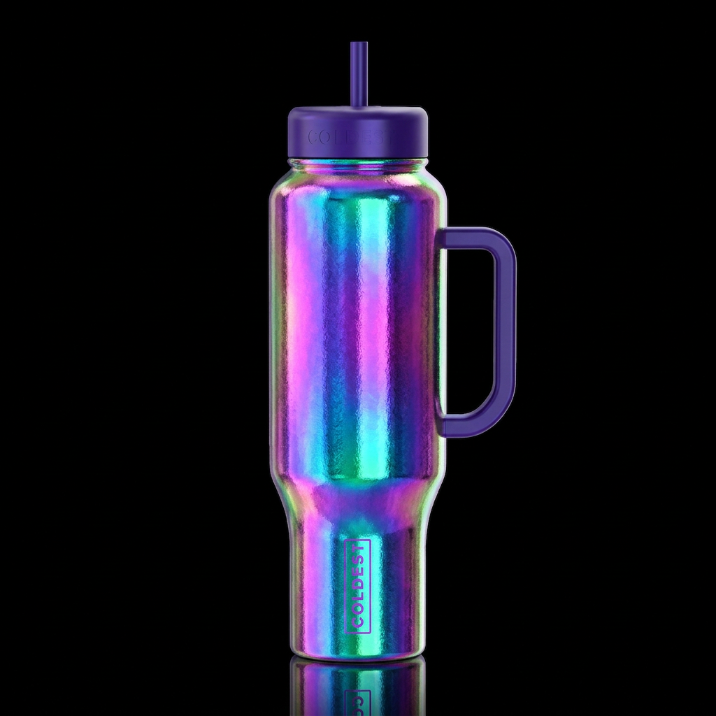 Mystical water bottle design