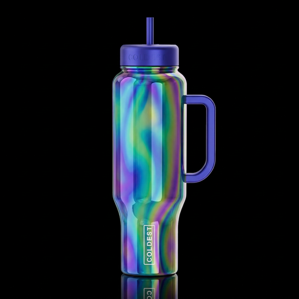 My Many Colored Days water bottle design