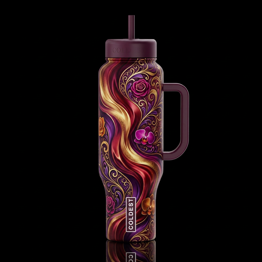 Sensual World water bottle design