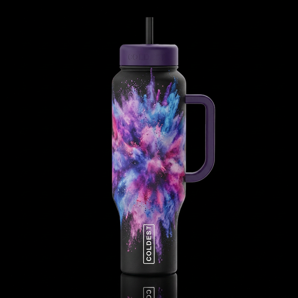 Color Pop water bottle design