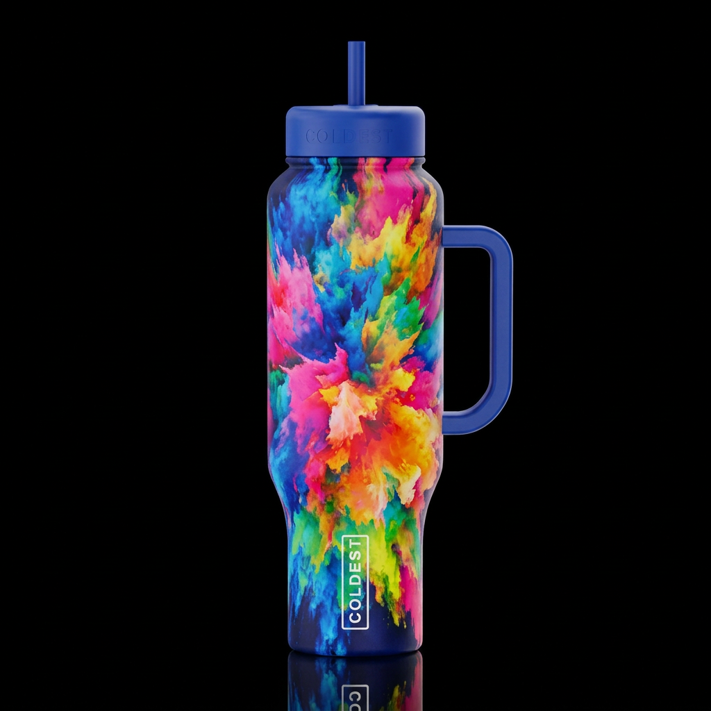 Color Pop water bottle design