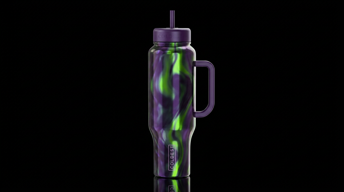 Dangerous Desire water bottle design