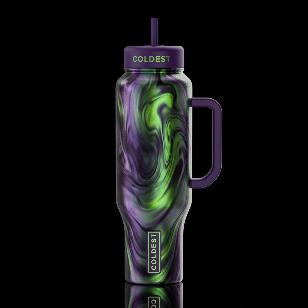 Temptation water bottle design