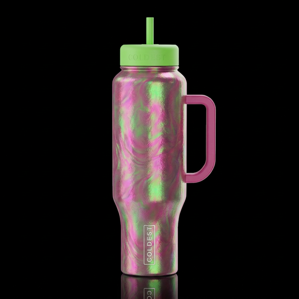 Poison Ivy water bottle design