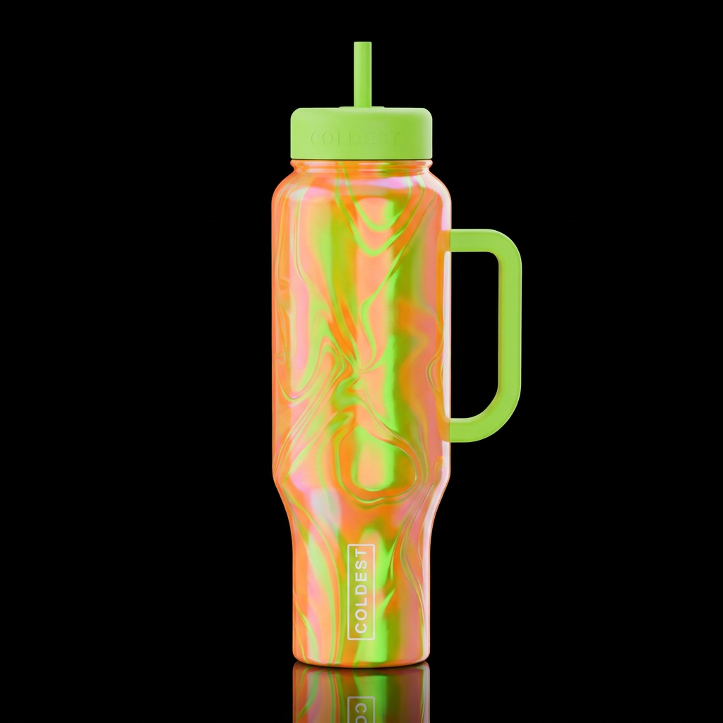 Wake Me Up water bottle design
